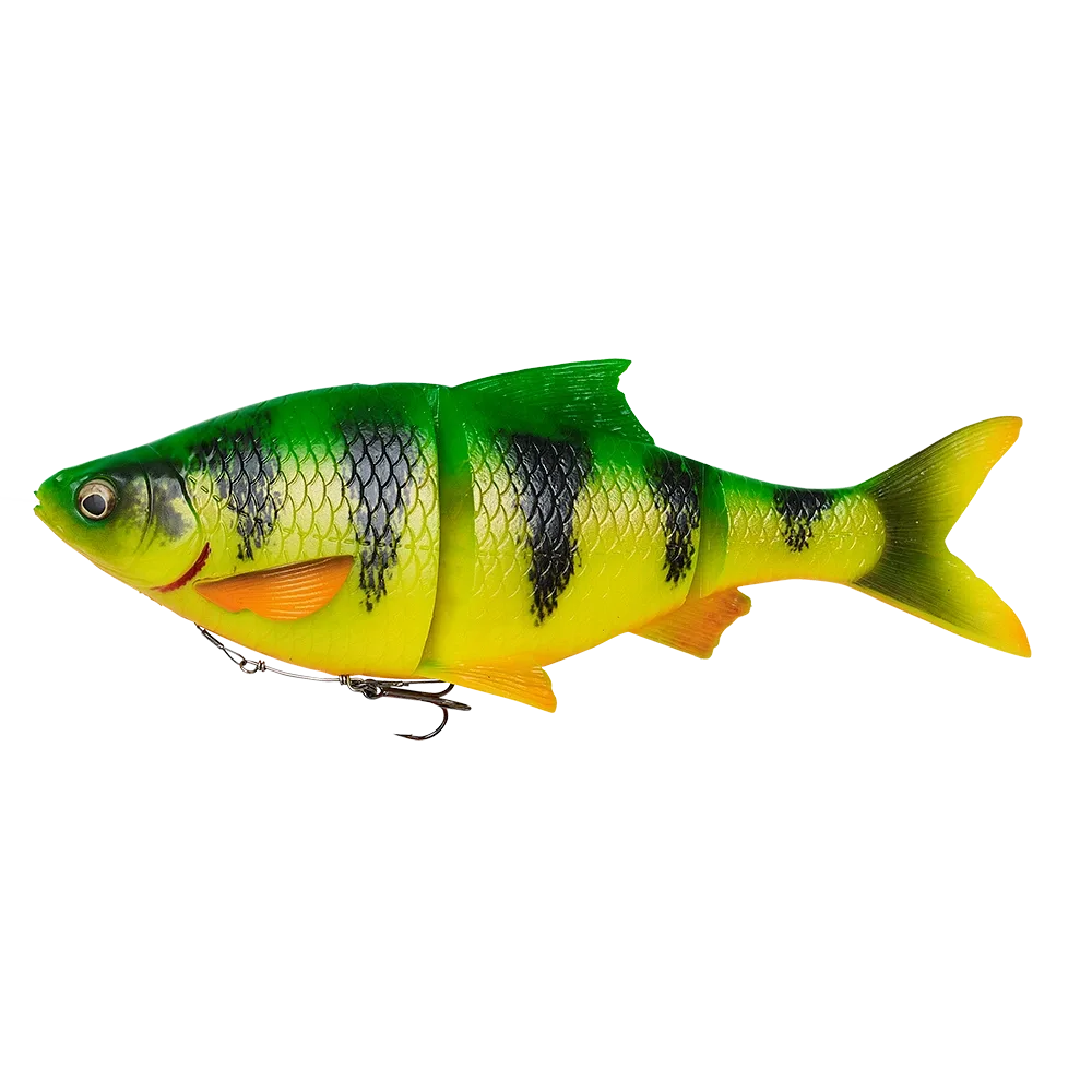 Savage Gear Gumová Nástraha 4D Line Thru Roach Slow Sink 18cm 80g Barva: Firetiger