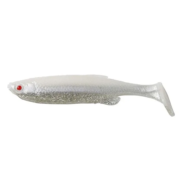 Savage Gear Gumová Nástraha LB 3D Fat Minnow T-Tail 5g 7,5cm Barva: White Silver, Délka: 7,5cm