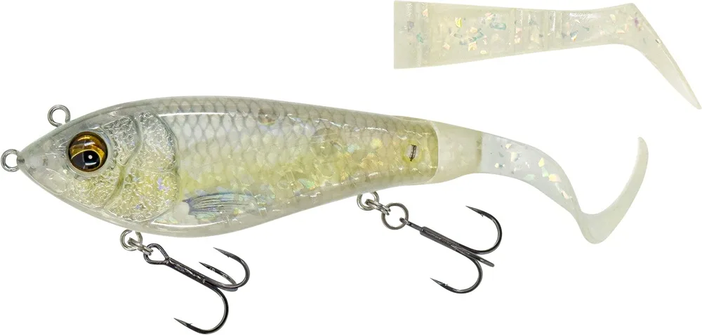Savage gear nástraha deviator tail slow sinking ghost bone - 16,5 cm 48 g
