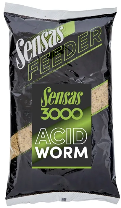 Sensas krmítková směs 3000 feeder acid worm 1 kg