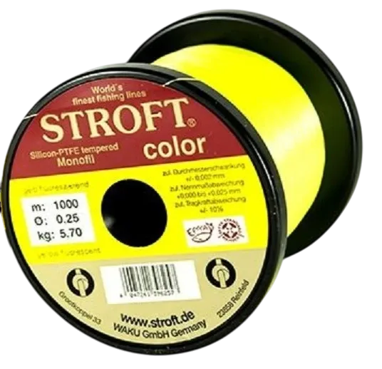 Stroft Vlasec Color Fluor 1m Nosnost: 9,00kg, Průměr: 0,35mm