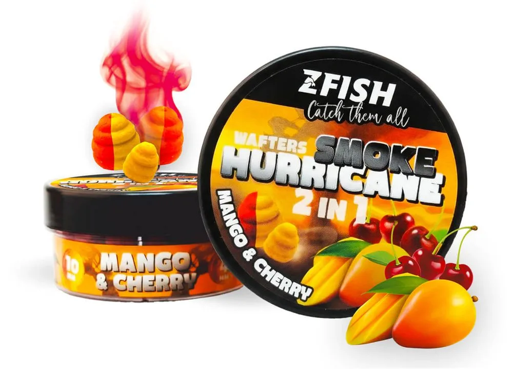 Zfish Nástraha Smoke Hurricane Wafters 2in1 - Mango-Cherry