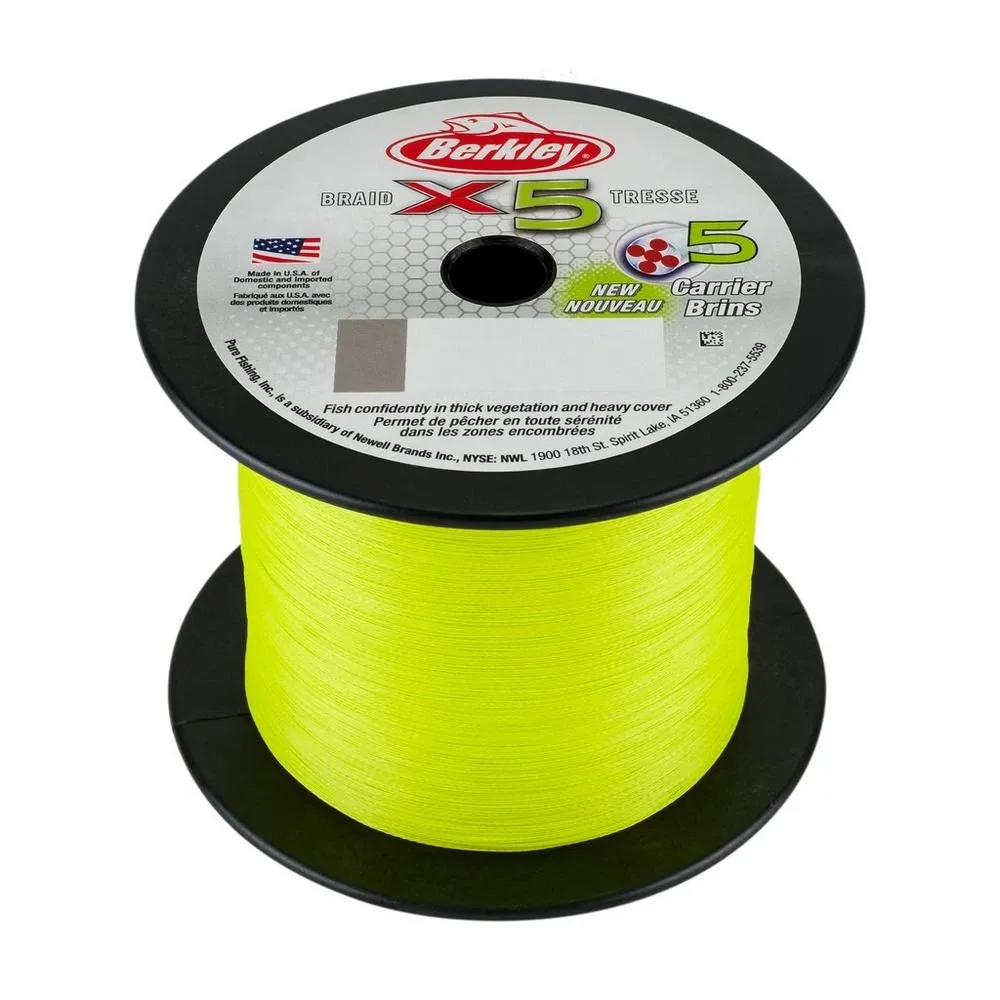 Berkley Pletená Šňůra x5 Braid 1m Nosnost: 7,6kg, Průměr: 0,08mm