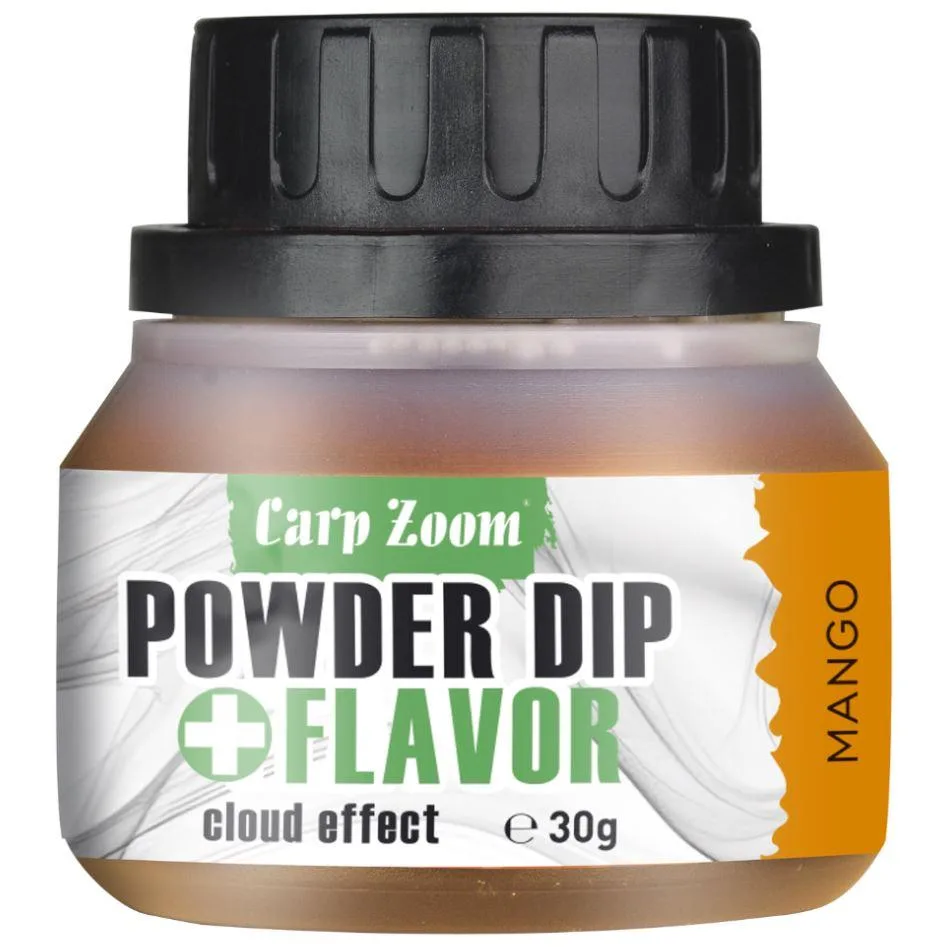 Carp zoom práškový dip + aroma 30 g - mango – CARPZOOM