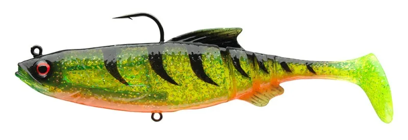 Daiwa gumová nástraha prorex lazy roach ghost firetiger rd - 16 cm 56 g