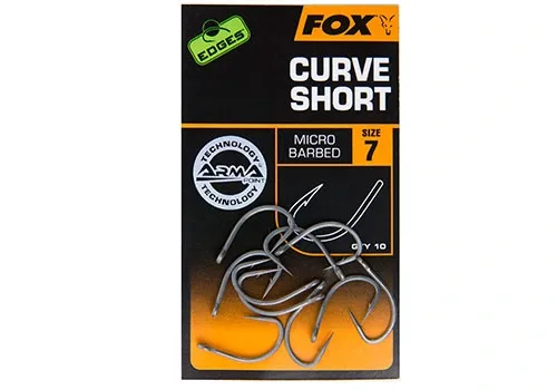 Fox Háčky EDGES Curve Shank Short 10ks Velikost háčku: #2
