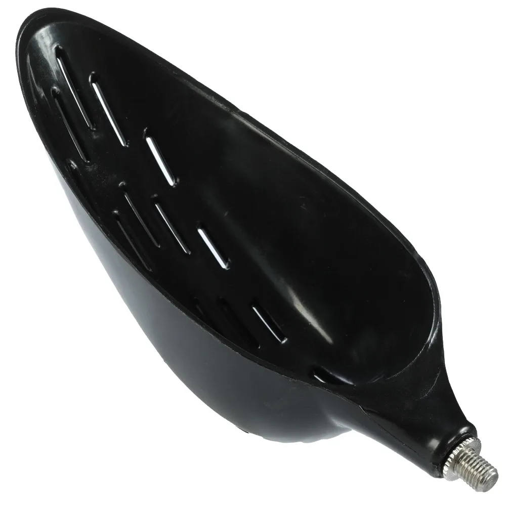 Giants Fishing Zakrmovací Lopatka se Závitem Baiting Spoon With Holes Black