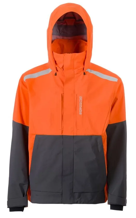 Grundéns bunda gambler gore-tex jacket red orange - xl