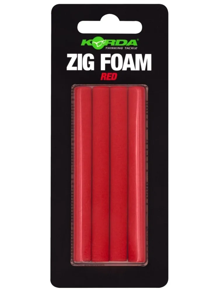 Korda pěnové válečky zig foam - červená