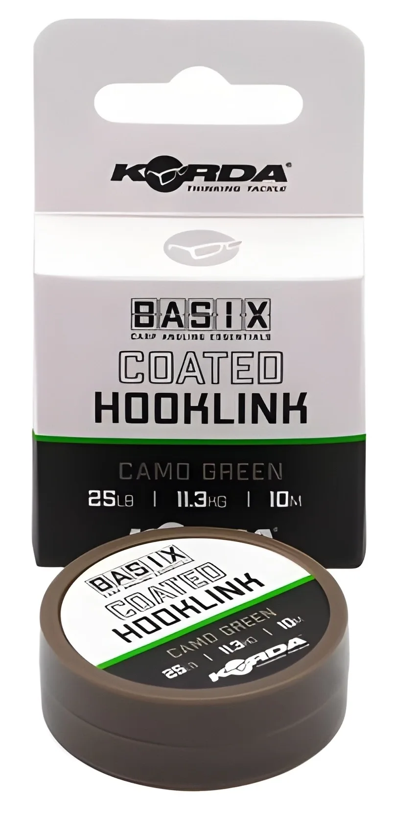 Korda Šňůrka Basix Braided Hooklink 10m Varianta: 18lb