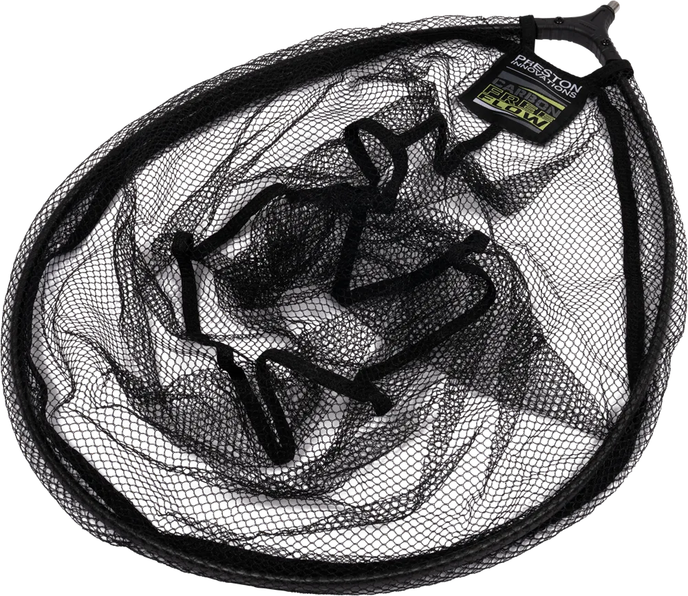 Preston innovations podběráková hlava carbon free flow landing net - 18"