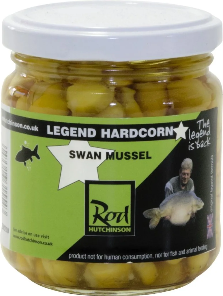 RH dipovaný partikl Legend Particles Hardcorn Swan Mussel – ROD HUTCHINSON