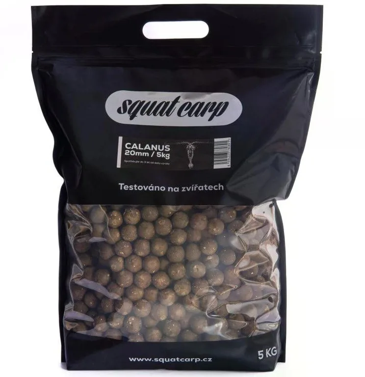 Squat carp boilies calanus - 5 kg 20 mm
