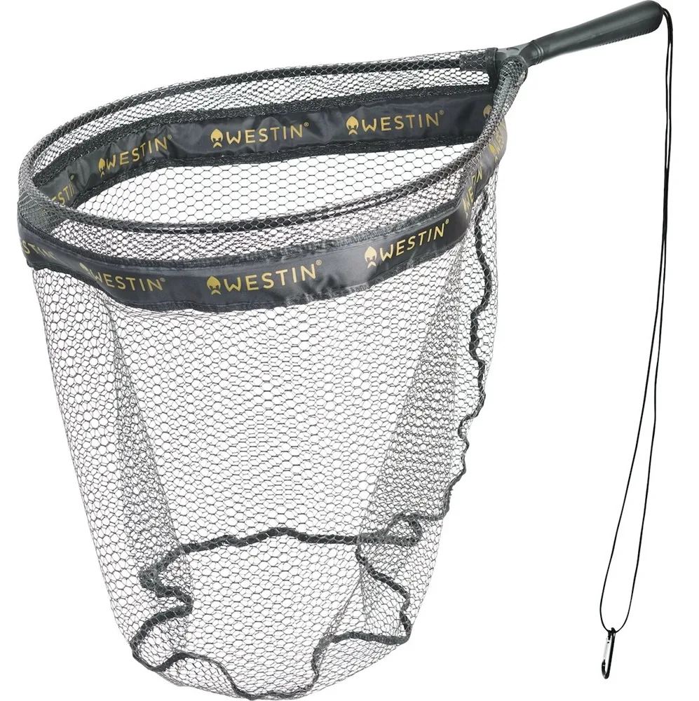 Westin podběrák w3 c&r floating net black m 33 cm 40x50x50 cm