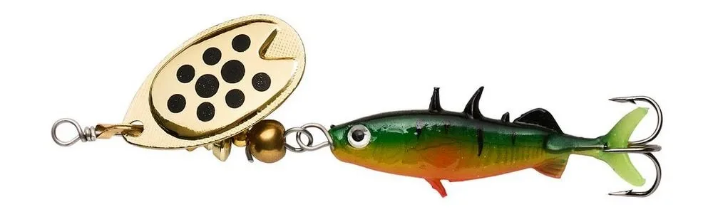 Abu Garcia Fast Attack Stickle Spinner Firetiger Délka: 6,5cm, Hmotnost: 7g
