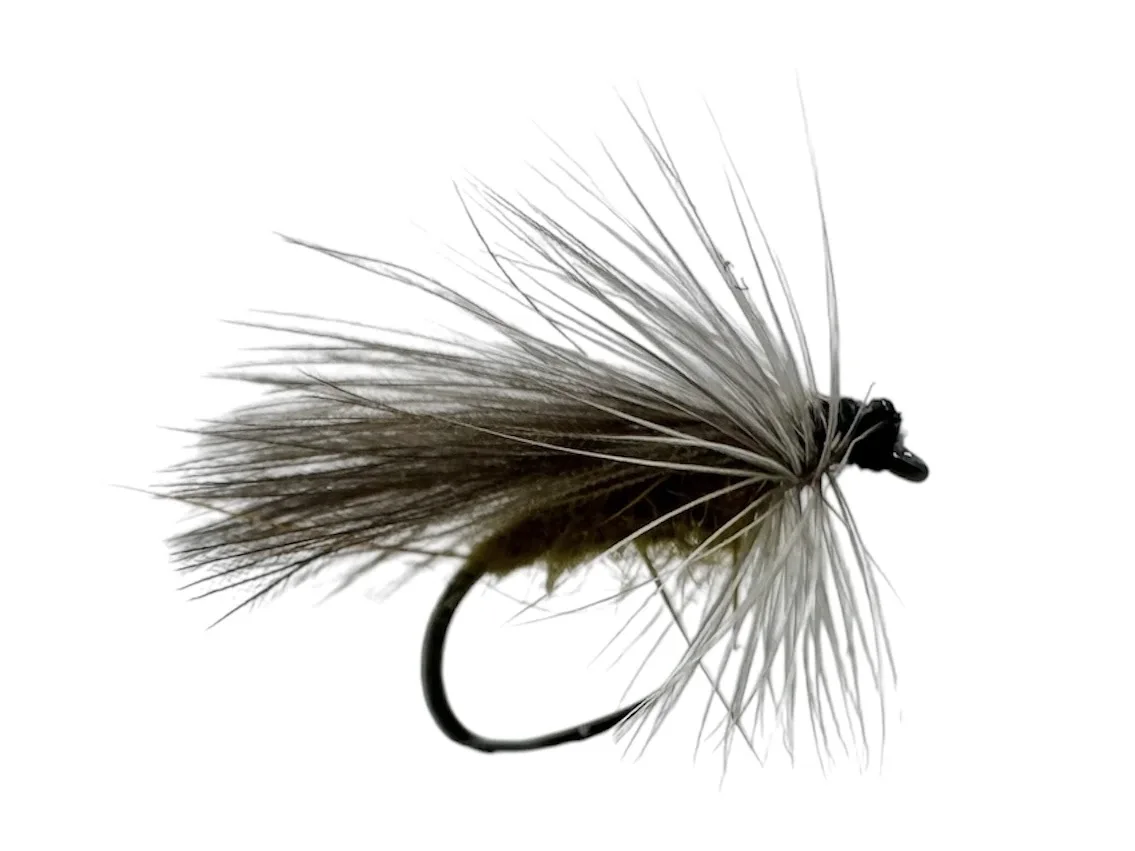 AzFishing Az-Fishing Suchá Muška Chrostík Olivovo Šedý