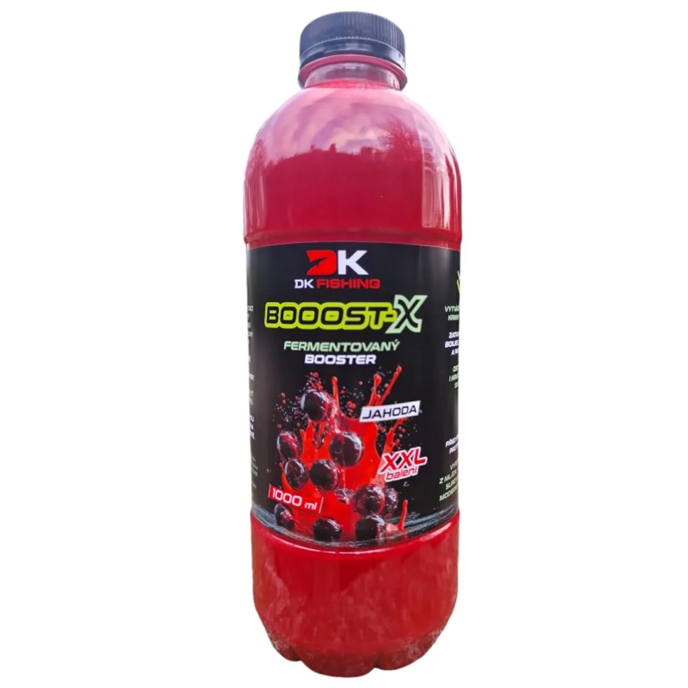 DK Fishing Fermentovaný booster Booost-X 1l - Jahoda