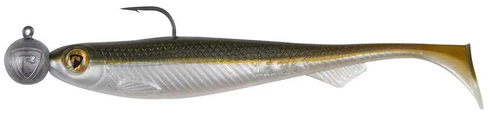 Fox rage gumová nástraha loaded slick shad uv arkansas shiner - 11 cm 10 g