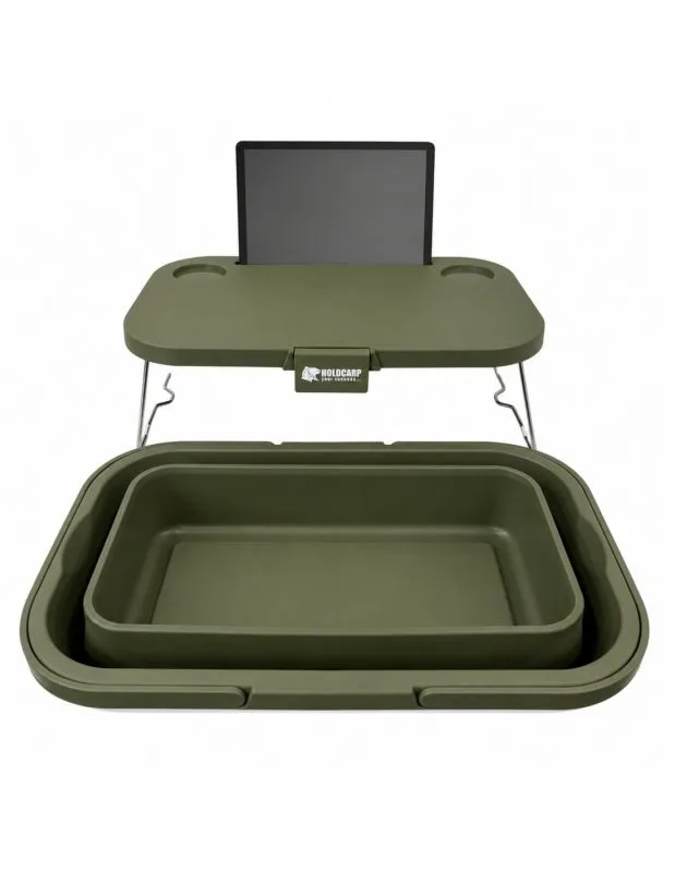 Holdcarp stolek 2 in 1 collapsible bucket & table