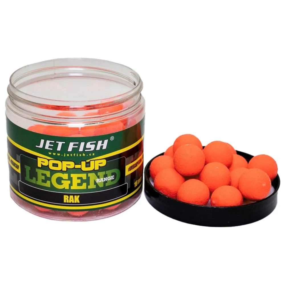 Jet Fish Plovoucí Boilie Legend Range Rak Hmotnost: 60g, Průměr: 16mm