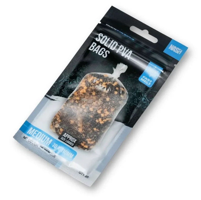 Nash PVA Sáčky Solid PVA Bags - Medium Fast Melt 20ks