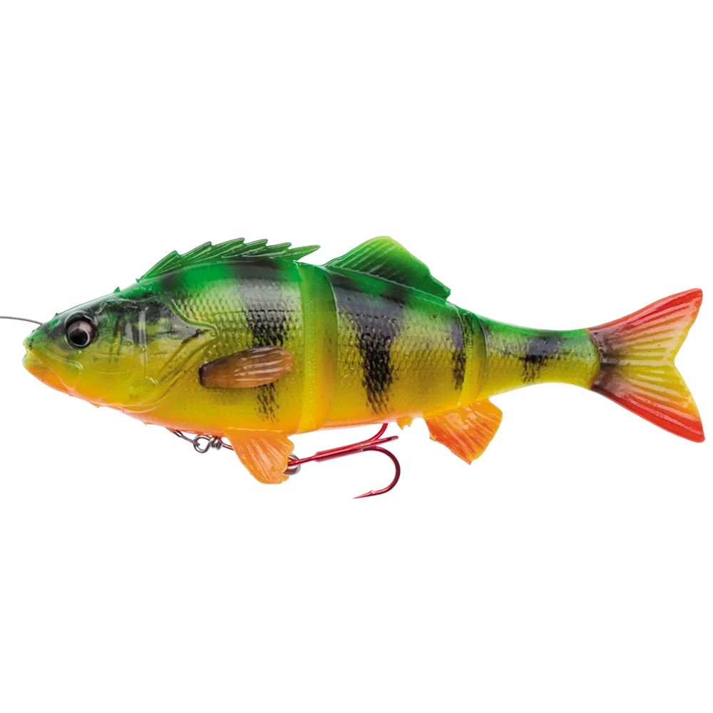 Savage Gear Gumová Nástraha 4D Line Thru Perch Slow Sinking 17cm 63g Barva: Firetiger