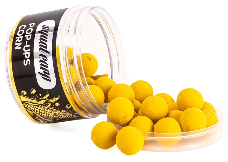 Squat carp plovoucí boilies pop-up corn 60 g - 16 mm