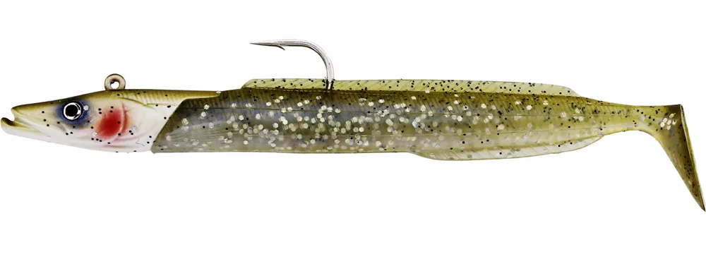 Westin gumová nástraha sandy andy jig pearl sand - 10 cm 12 g