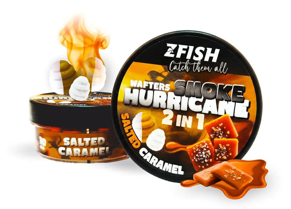 Zfish Nástraha Smoke Hurricane Wafters 2in1 - Salted Caramel