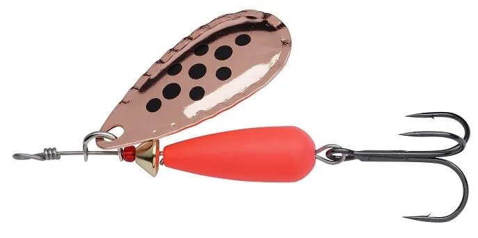Abu garcia třpytka droppen spinners sinking matte fluo pink - 5,3 cm 12 g