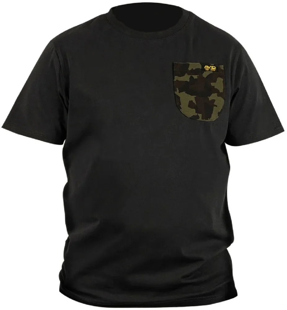 Avid Carp Tričko Cargo T Shirt Black Velikost: M