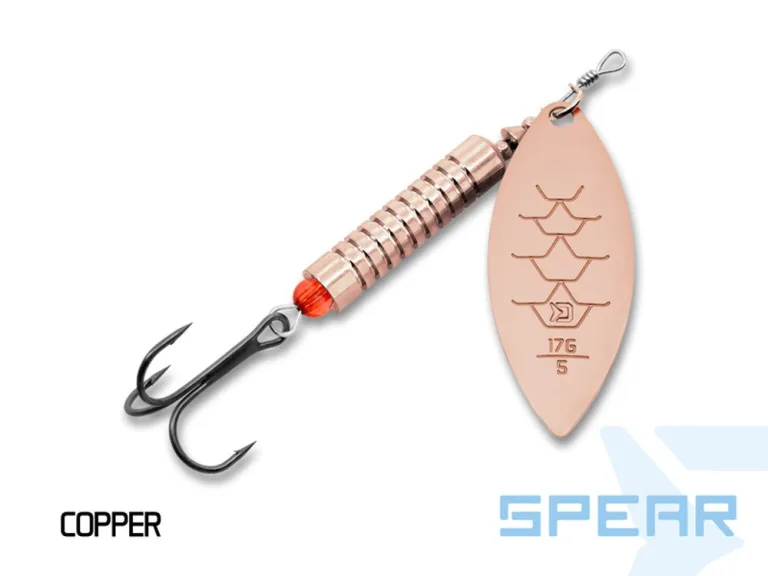 Delphin Třpytka Spear Copper - vel.1 6,2g