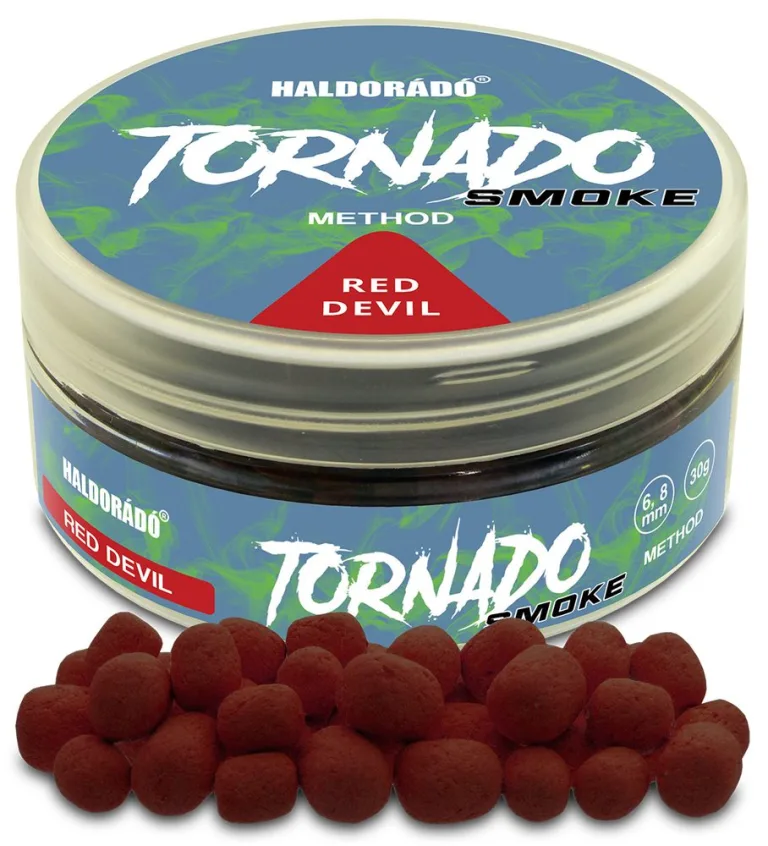 Haldorádó Method Wafter Tornado Smoke 6+8mm 30g - Red Devil