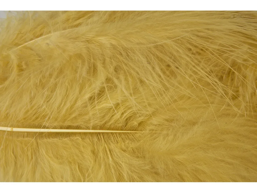 Hends Peří Marabou Wheat