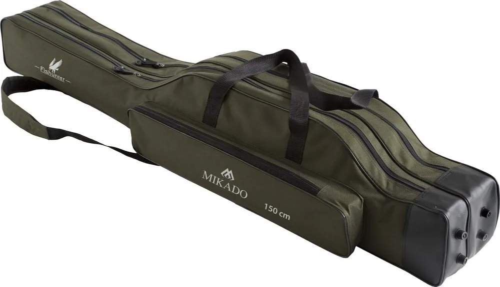 Mikado Obal na pruty dvoukomorový zesílený zelený - 150cm