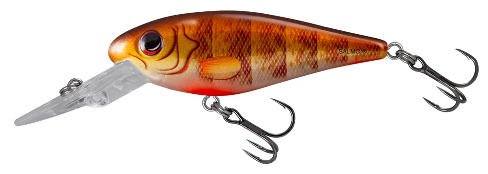 Salmo wobler rattlin executors sdr clear brown perch - 7 cm 8 g