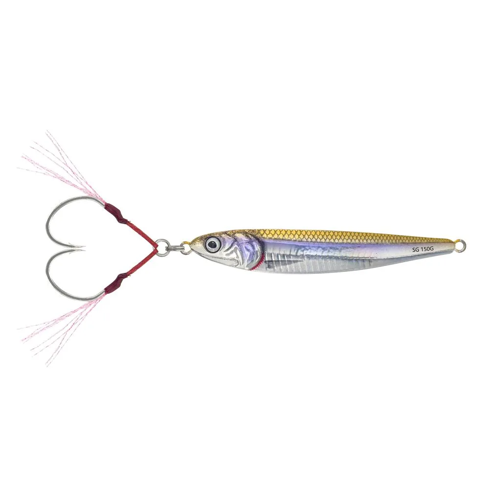 Savage gear pilker 3d anchovy jig golden anchovy - 12 cm 100 g