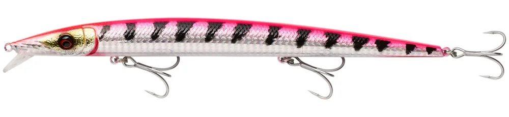 Savage gear wobler barra jerk sinking pink barracuda - 17,5 cm 29 g