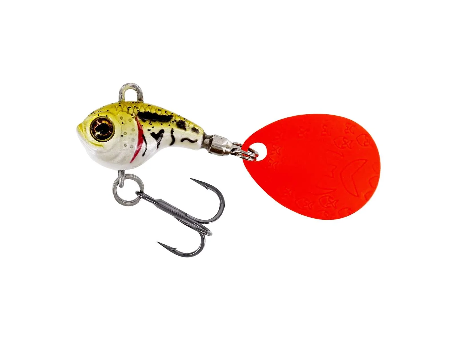 Westin Třpytka DropBite Tungsten Spin Tail Jig Pearl Stickleback Délka: 2,2cm, Hmotnost: 18g