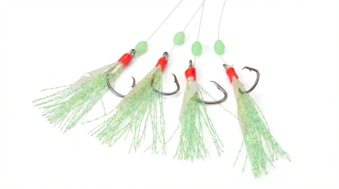 Aquantic Návazec Hering Circle Hook Fishskin II Velikost háčku: #8, Průměr: 0,50mm