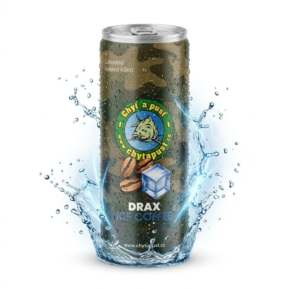 Chyť a pusť Ledová káva Drax 250ml