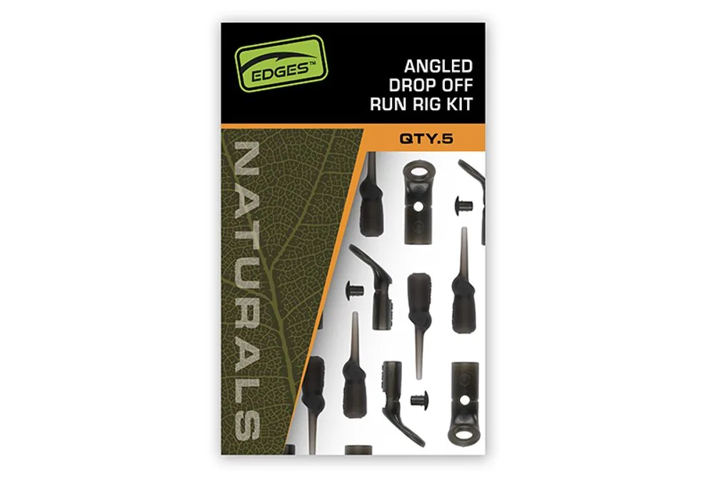Fox Závěsky Edges Naturals Angled Drop Off Run Rig Kit 5ks