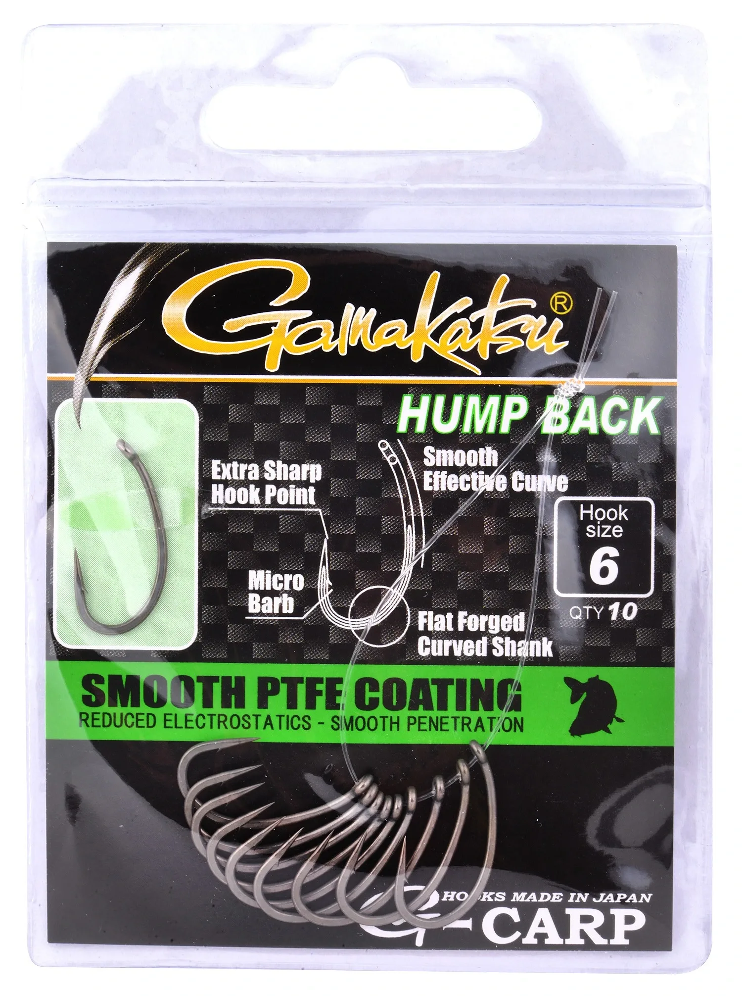 Gamakatsu Háček Hump Back Velikost háčku: #8