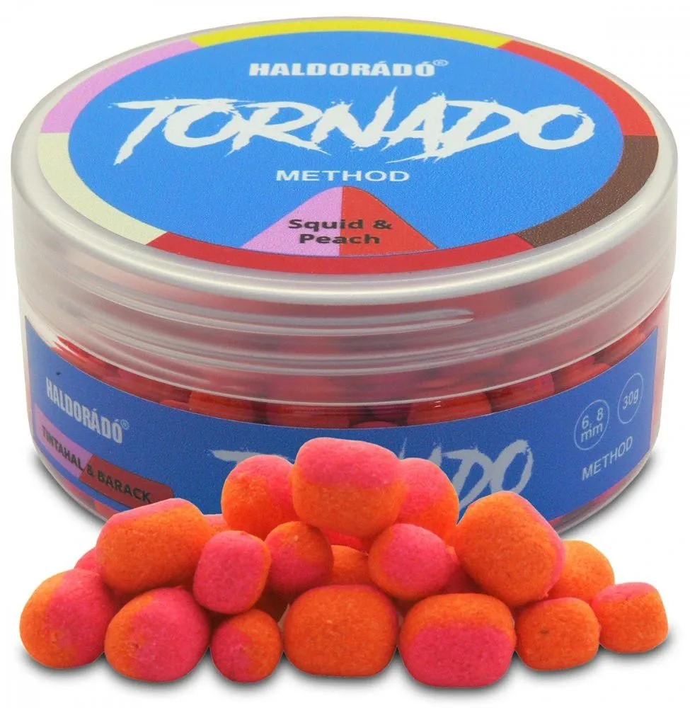 Haldorádó Nástraha Wafters Method Tornado 6+8mm 30g - Kalamáry-Broskev