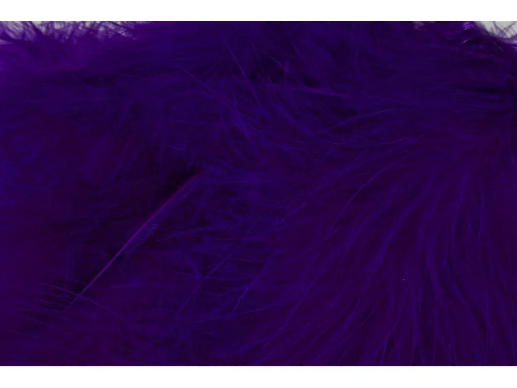Hends Peří Marabou Violet Blue Dark