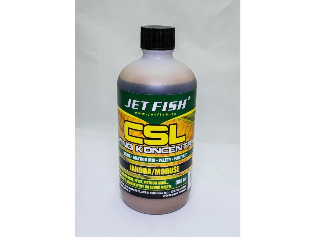 Jet Fish CSL Amino Koncentrát 500ml Příchuť: Jahoda/Moruše