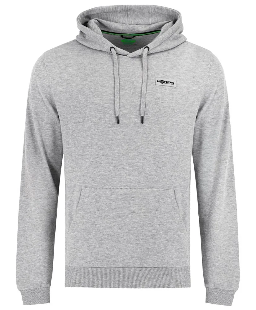 Korda mikina patch hoodie heather grey - m