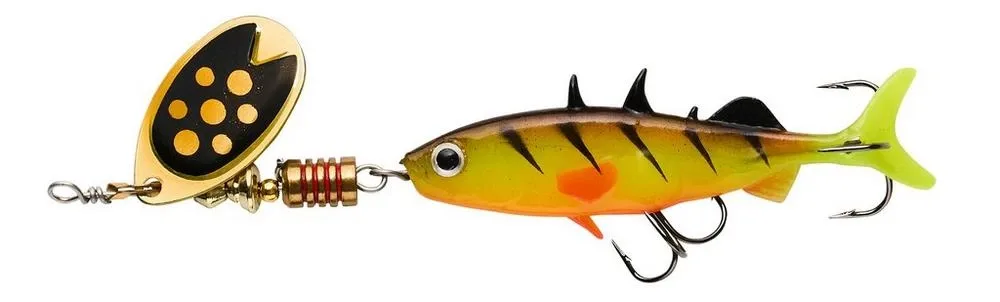 Abu Garcia Fast Attack Stickle Spinner Fire Perch Délka: 6,5cm, Hmotnost: 7g