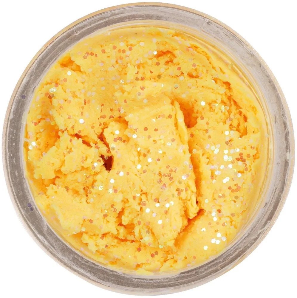 Berkley těsto na pstruhy natural glitter troutbait sýr - třpytivá sýrová