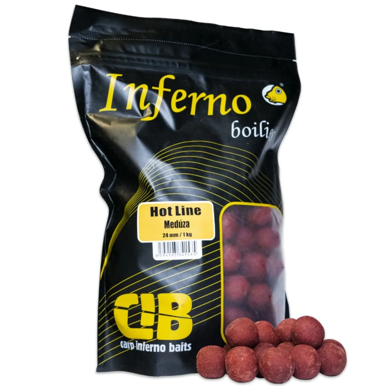 Carp Inferno Boilies Hot Line Medúza Hmotnost: 1kg, Průměr: 20mm